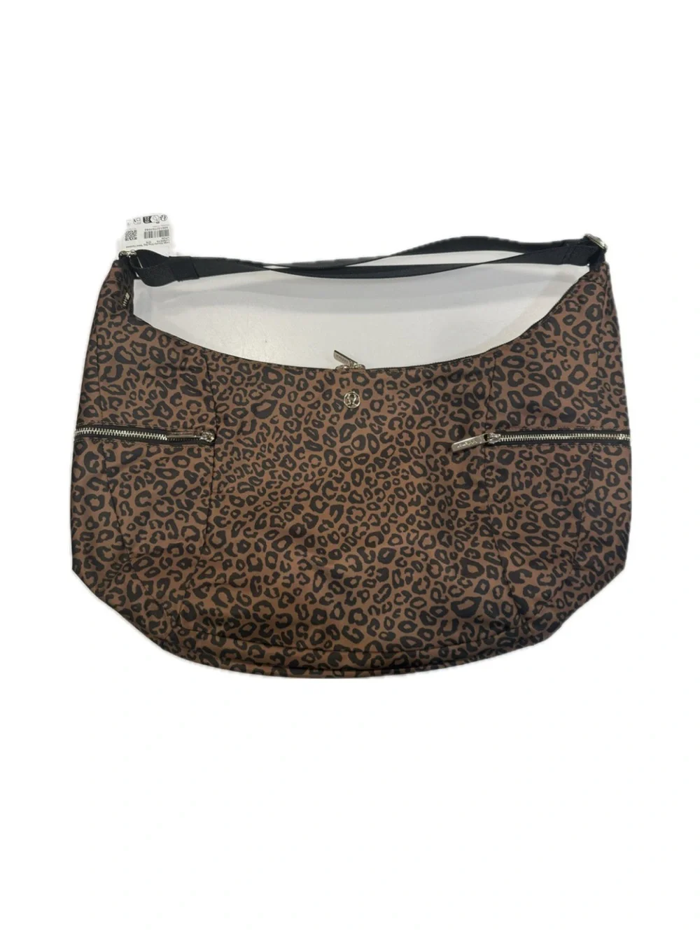NWT Lululemon Slouchy Sling Bag 13L - Leopard Print Metal Hardware